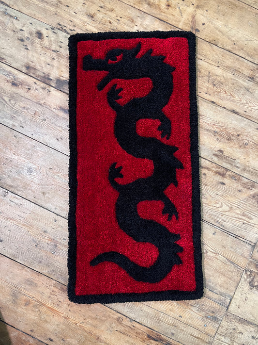 Dragon Motif Rug